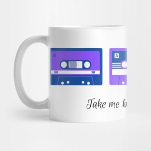 take me back to the '80s purple Mug